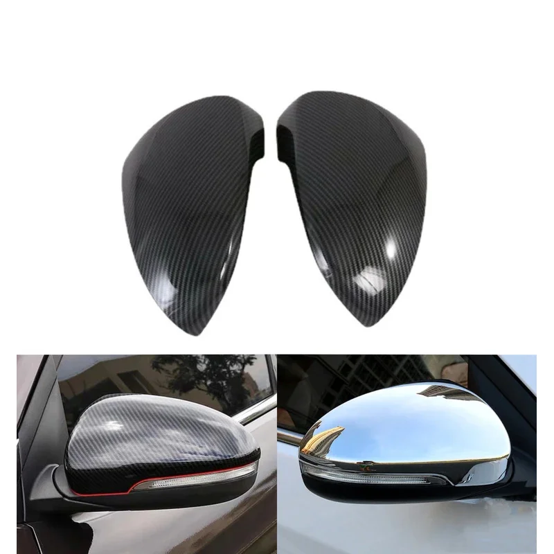 

For Hyundai Tucson 2015 2016 2017 2018 2019 2020 Car Rear View Mirror Door Side Mirrors Trim Cover