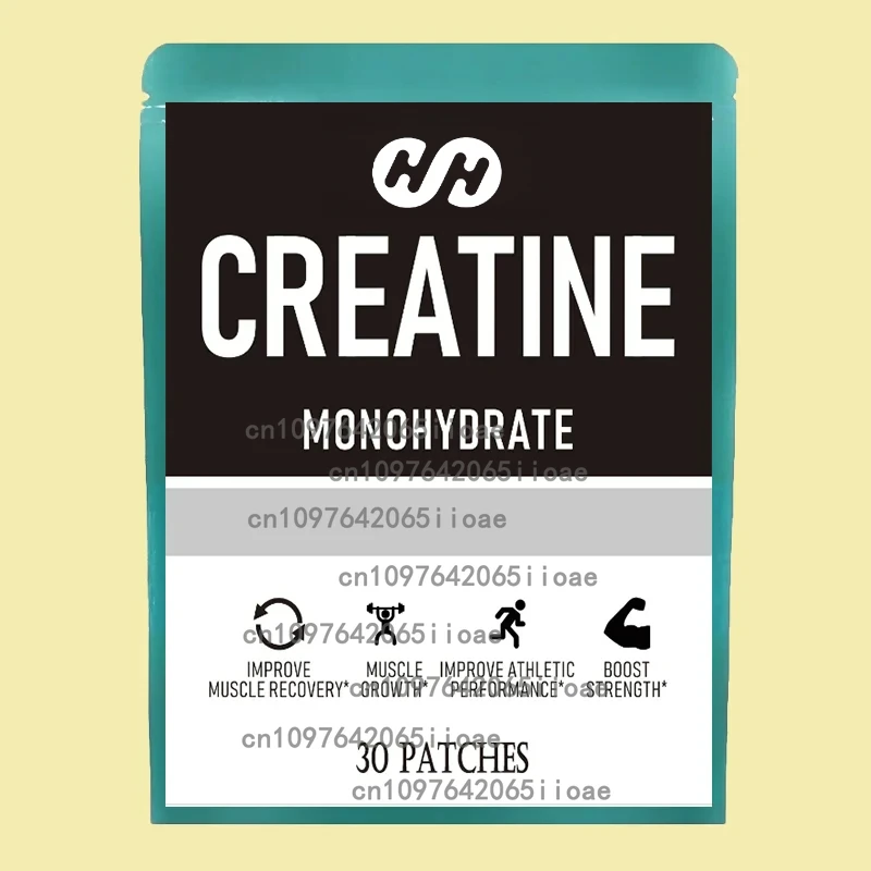 

30 пластырей Креатин Моногидрат Трансмические пластыри — поддержка мышц, сотовая энергия и когнитивная функция