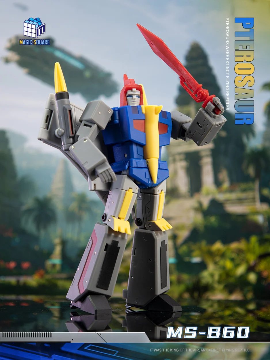 

MagicSquare Toy Transformation MSB60 MS B60 13cm Freyr Swoop Action Figures G1 Small Scale Model Robot Collection Toy