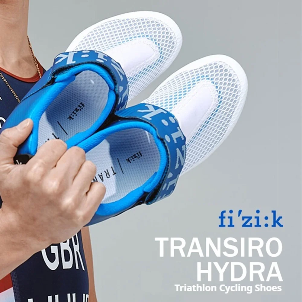 Fizik Transiro Hydra R5 Triathlon Cycling Shoes Road Bike Racing Shoes SPD-SL Breathable Quick Release Lightweight