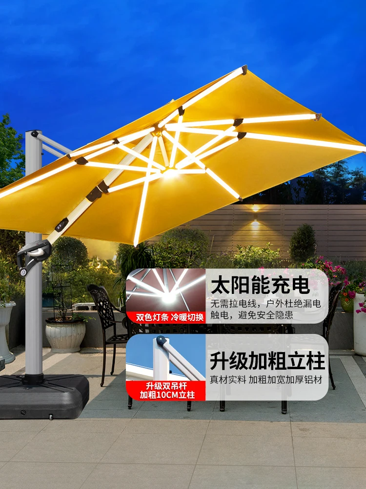 

Parasol Outdoor Umbrella Garden Umbrella Villa Garden Terrace Large Sun Shed Commercial Stall Outdoor Roman