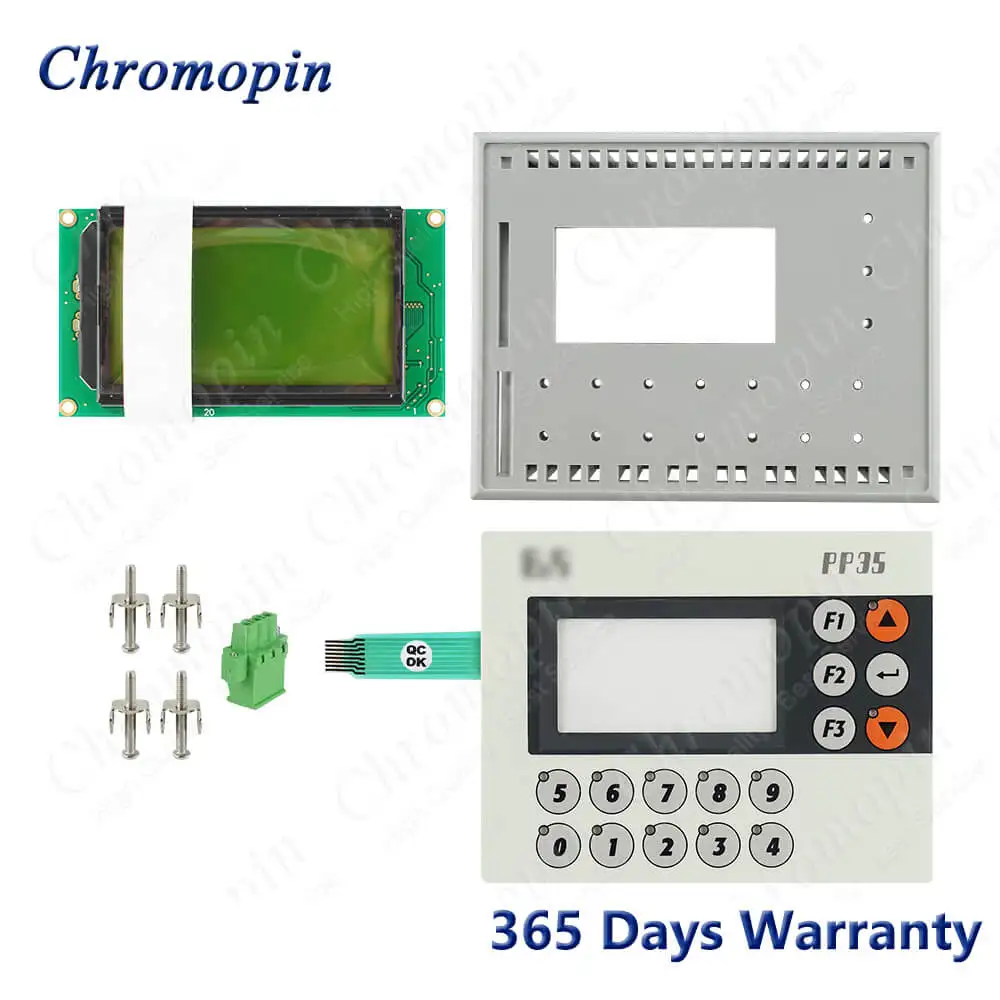 Front Housing Cover Case Shell for 4PP035.0300-01 4PP035.0300-36 + Membrane Keypad Keyboard + LCD Display Screen