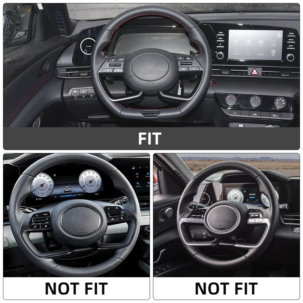 Car Steering Wheel Button Panel Cover Sticker for Hyundai Creta Grand 2020 2021 2022 2023 2024 2025 Creta Accessories