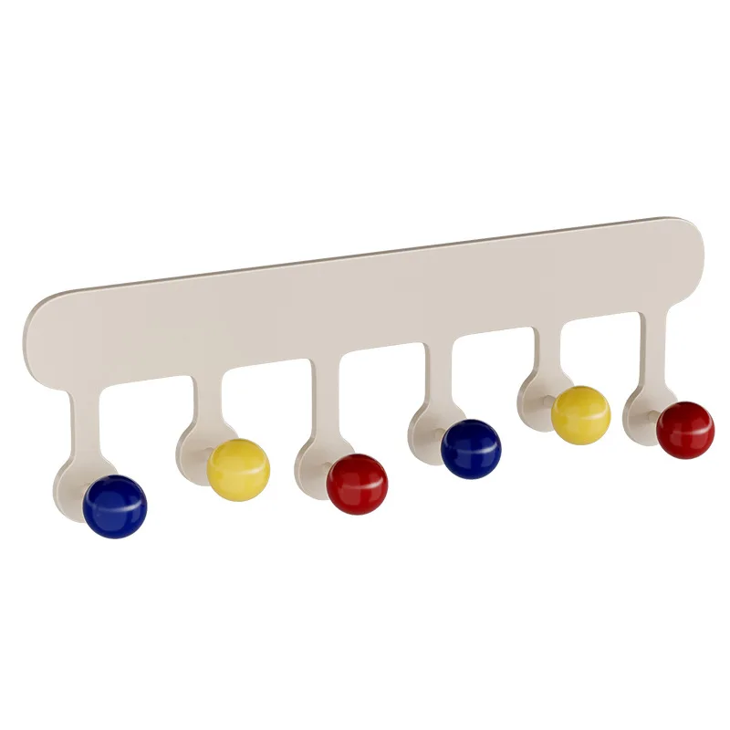 خطاف مغناطيسي دوبامين، بدون حفر، حامل قوي. استخدم على باب الدخول، شماعة الملابس، الثلاجة. لاصق لا أثر له #5