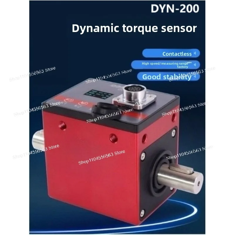 High-Precision Dynamic Torque Sensor, Wide-Range Tool for Synchronous Measurement of Rotational Torque, Speed & Power