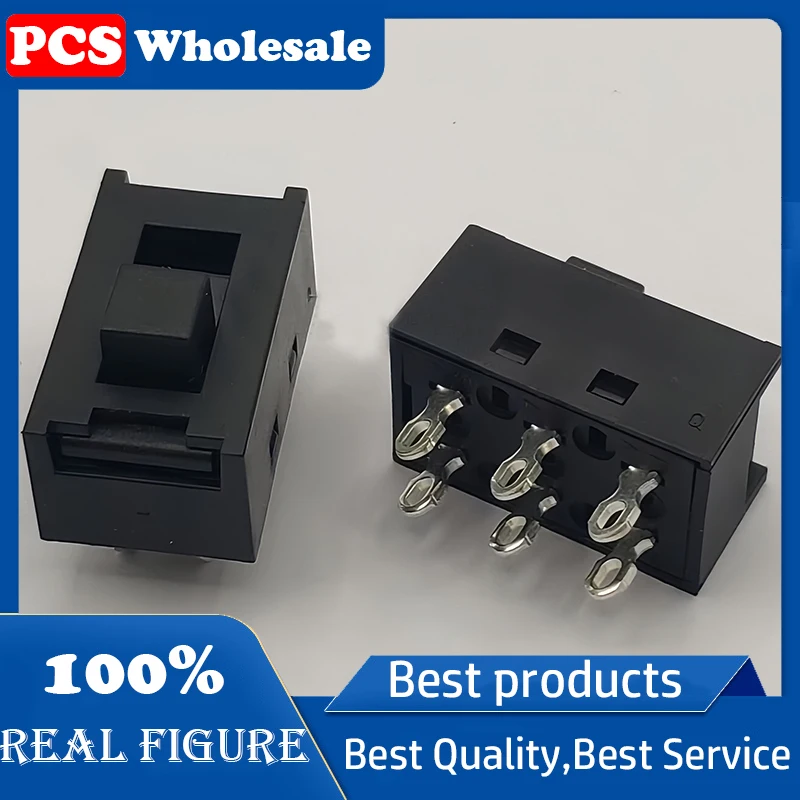 DSE-2210/DSE-2216 Hong Kong toggle switch 2 gears 6 feet double row 16A sliding power switch two gears