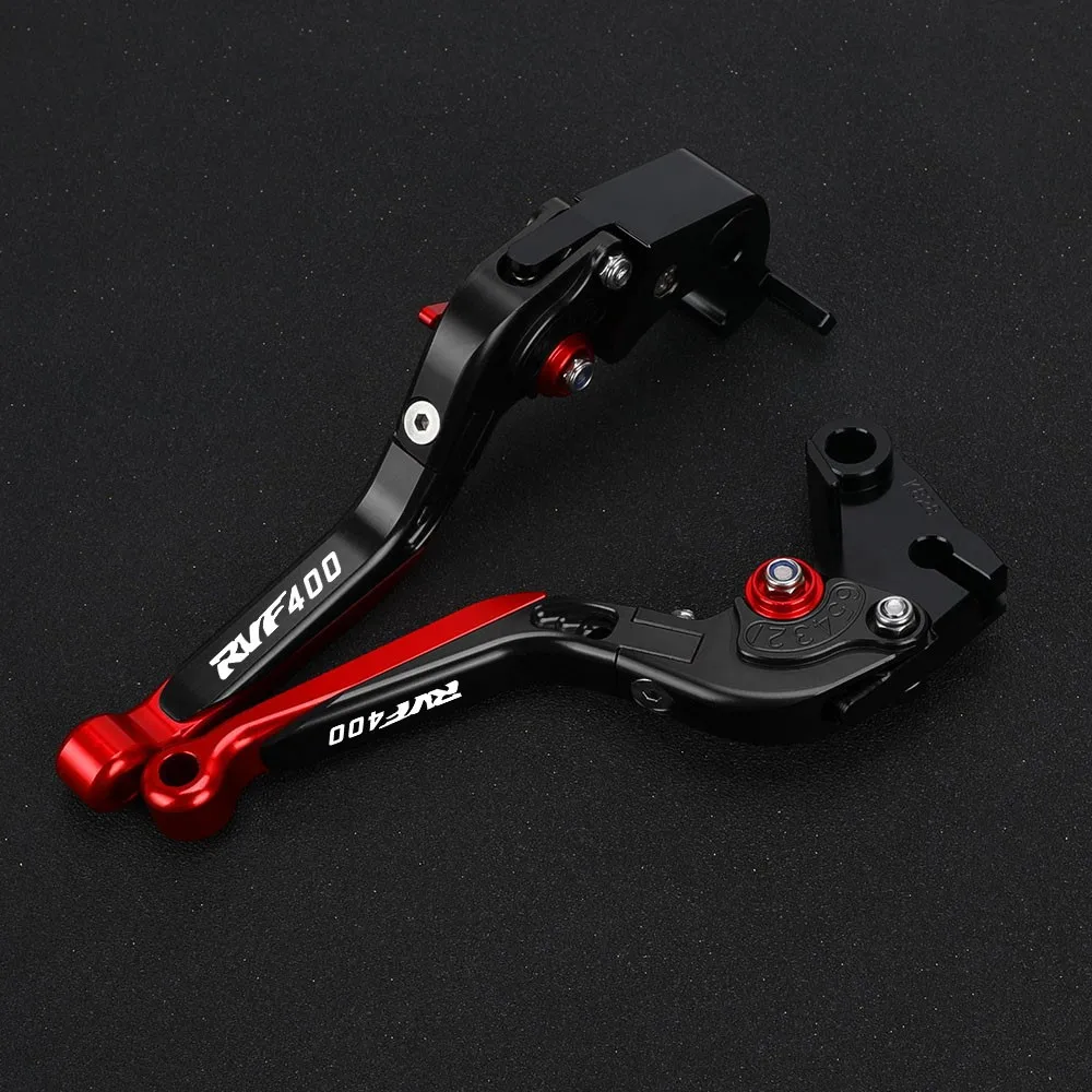 2025 2024 2023 2022 2021 FOR HONDA RVF400 RVF 400 ALLYEARS Accessories Folding Extendable Brake Clutch Levers Adjustable Handle