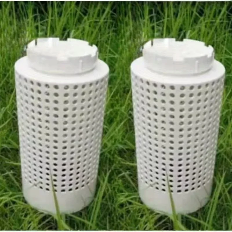 Underground Compost Bin round Odor-Proof Design with Screw Lid Secure Closure Garden Composting Container