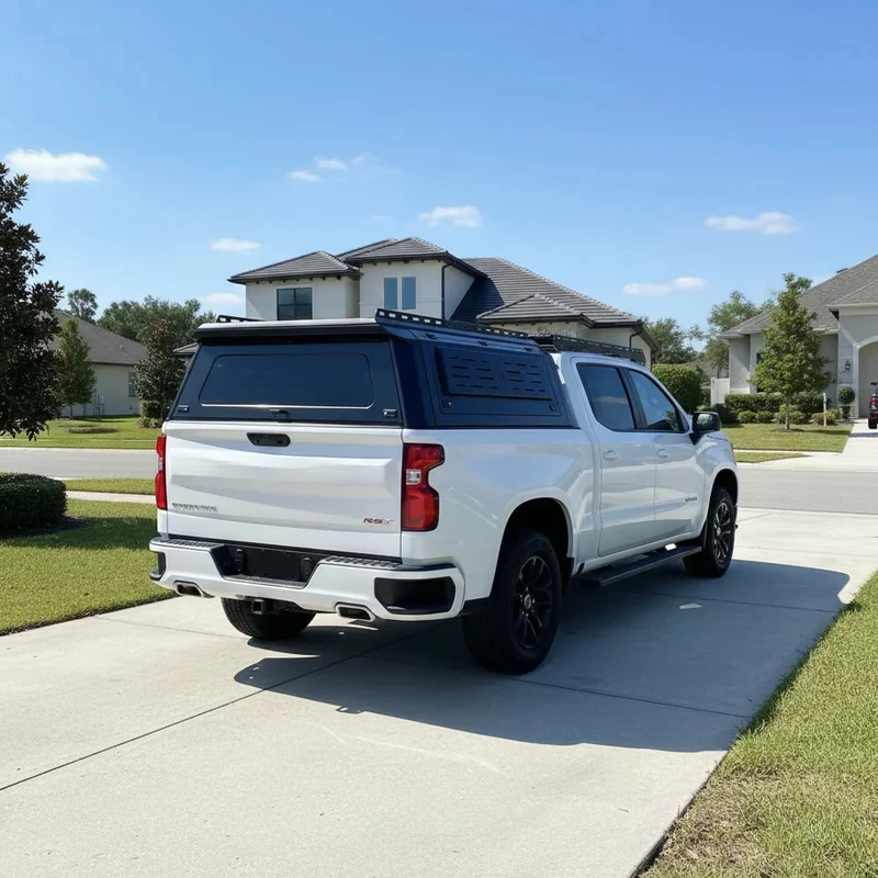 Factory Hot Sale Waterproof 4X4 Pickup Truck Aluminum Hardtop Topper Camping Adventure Canopy .FT