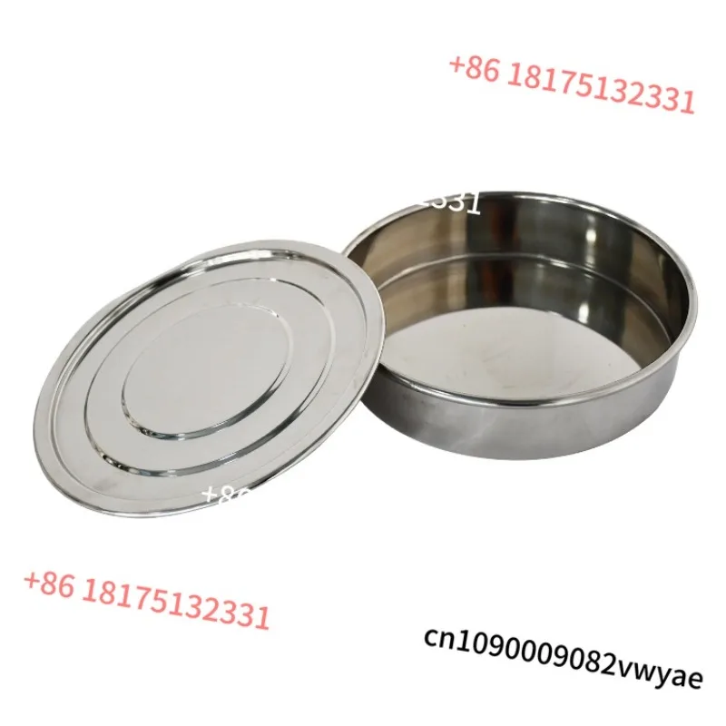 ASTM ISO Stainless Steel Screen Lab Test Screen Cap and Pot