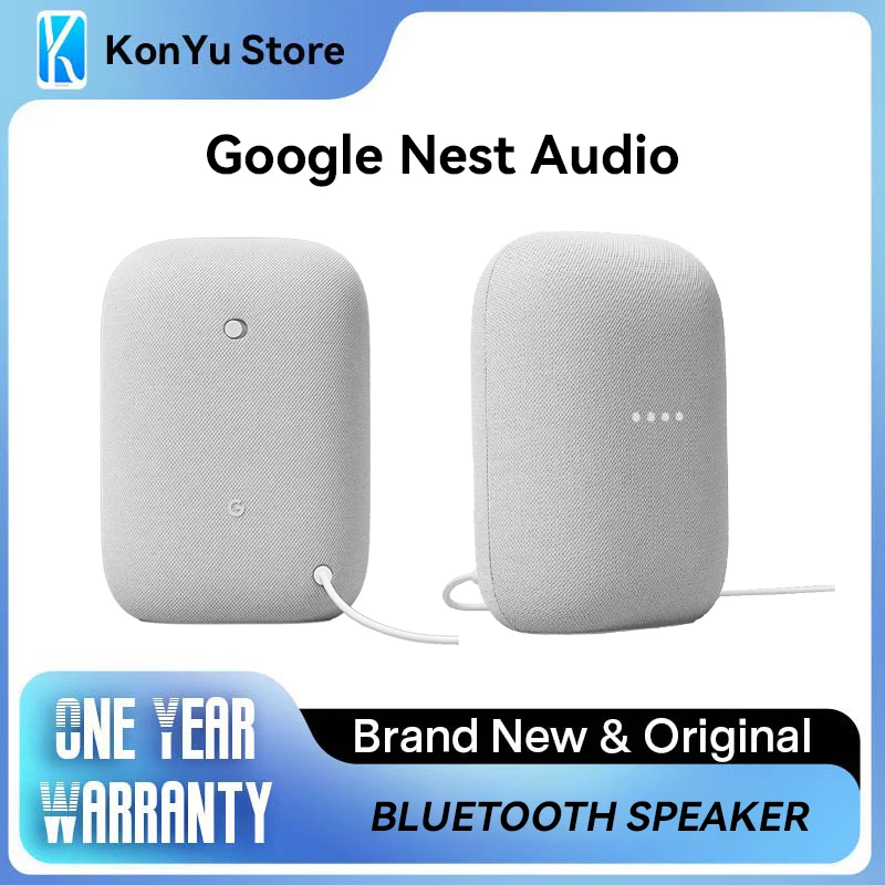 Google Nest Audio Smart Speaker– Wireless Bluetooth & Wi‑Fi Home Speaker with Powerful Stereo S... product image