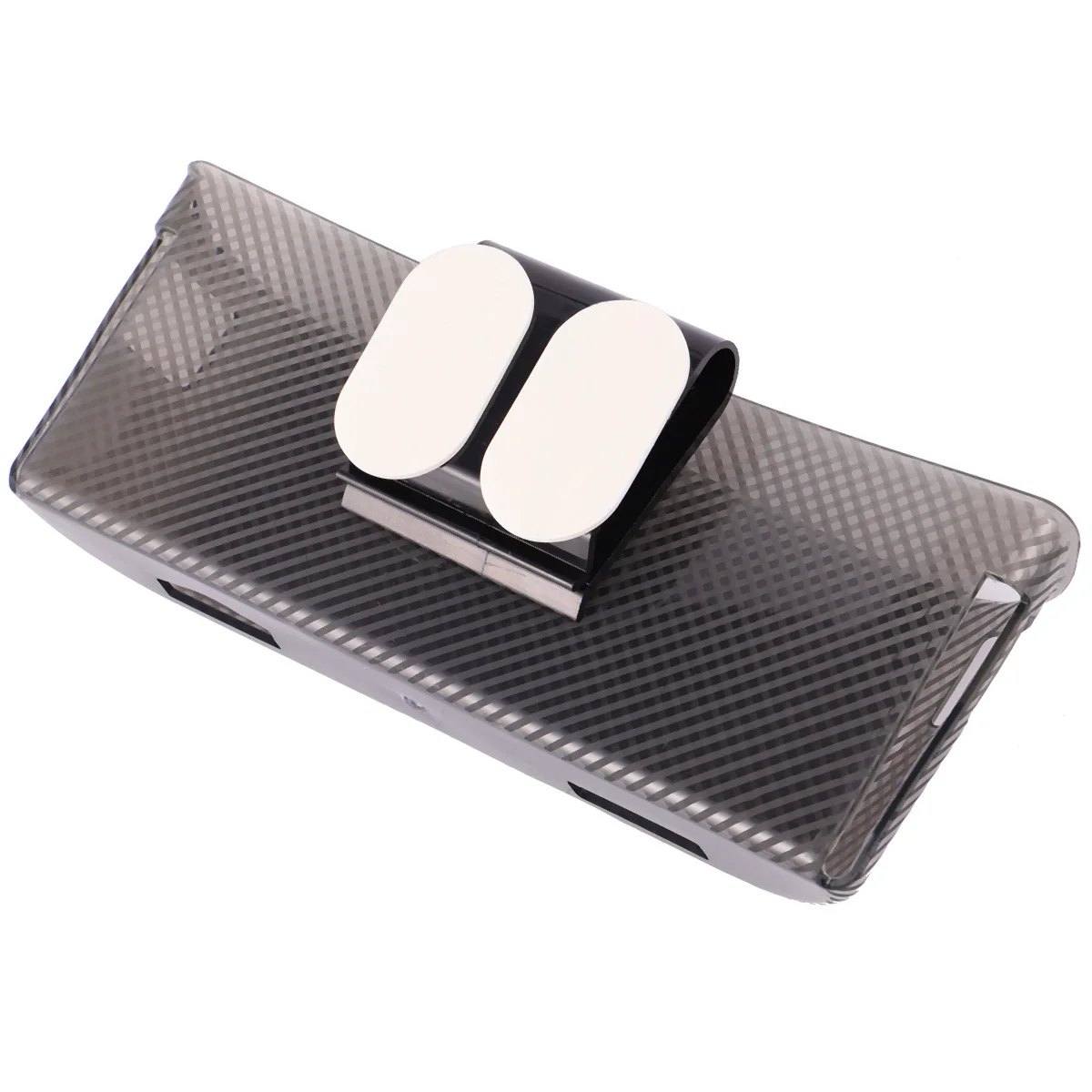 

1pc Multifunctional Car Organizer Seat Hanging Box 200Ml Dark Brown Durable Plastic Lightweight Easy Install For Pens Cigarettes