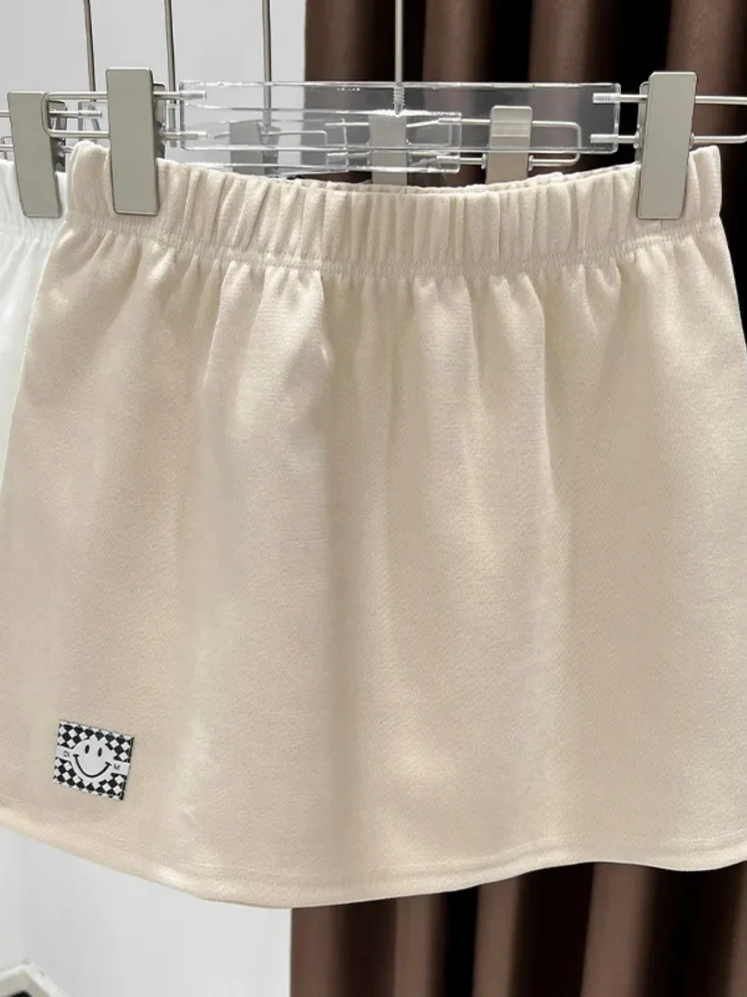 plus Size A-Line Skirt High Waist Casual Style for Plump Women 300 Pounds Lazy Fashionable Versatile Short Skirt