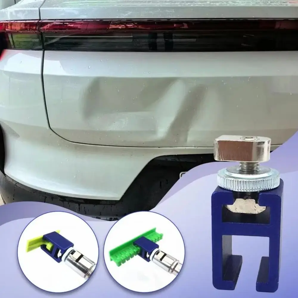 

Car Dent Repair Hammer Head Automotive Dent Pulling Removal Hook Aluminum Alloy Car Sliding Puller Head Reusable Automotive