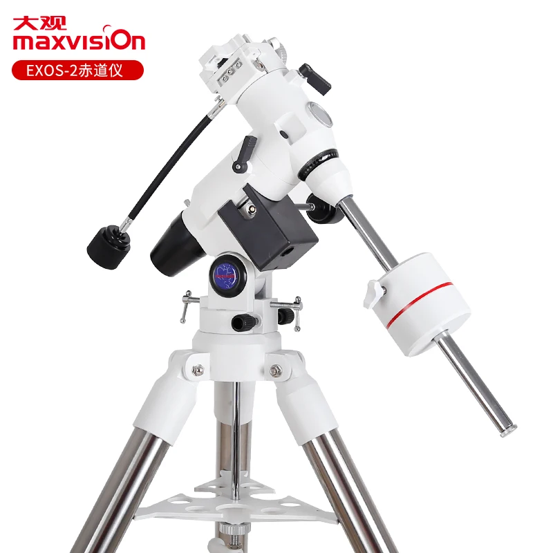 

Maxvision ES Bresser EXOS-2/EQ5 Telescope Equatorial Mount Base With 2 Inch Steel Tripod And Polar Finder Scope