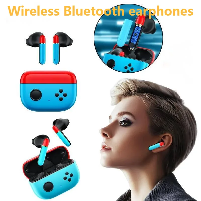 

Super Mario TWS F2 Bluetooth Wireless Earphone 5.0 Lightweight Endurance Stereo Surround Sound Sport Headset Trend Headphone