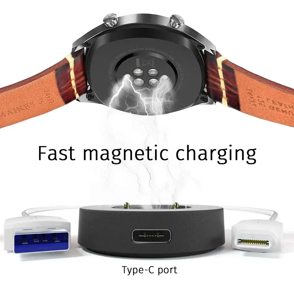 Smart Watch Fast Charging Cable Base For Huawei GT2 GT GT2e Honor Watch Magic 2 GS Pro Portable Smart Watch Charger Dock