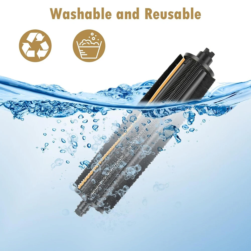 فرشاة Dreame TriCut، لـ X40 Ultra/X30 Ultra/L20 Ultra/L10s Ultra Gen 2/S10 Pro/S20/S20 Pro/X10/X20 Pro/D9 Max Gen2.. إلخ. موديل