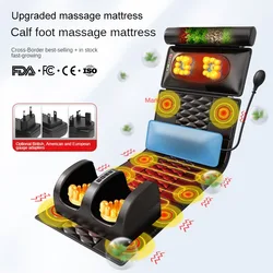 Multifunctional Massage Mattress Full Body Electric Shoulder Neck Waist Back Kneading vibrations Massage Cushion With Heat