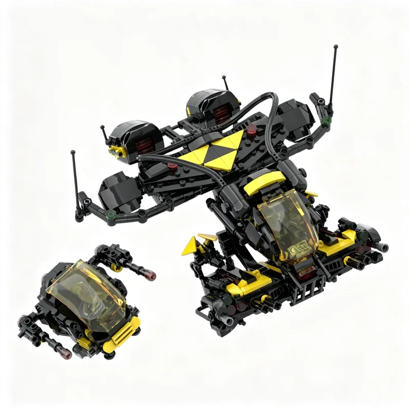 734pcs-moc-space-exploration-blacktron-stealth-infiltrator-model-diy-creative-building-blocks-home-decor-display-birthday-gift