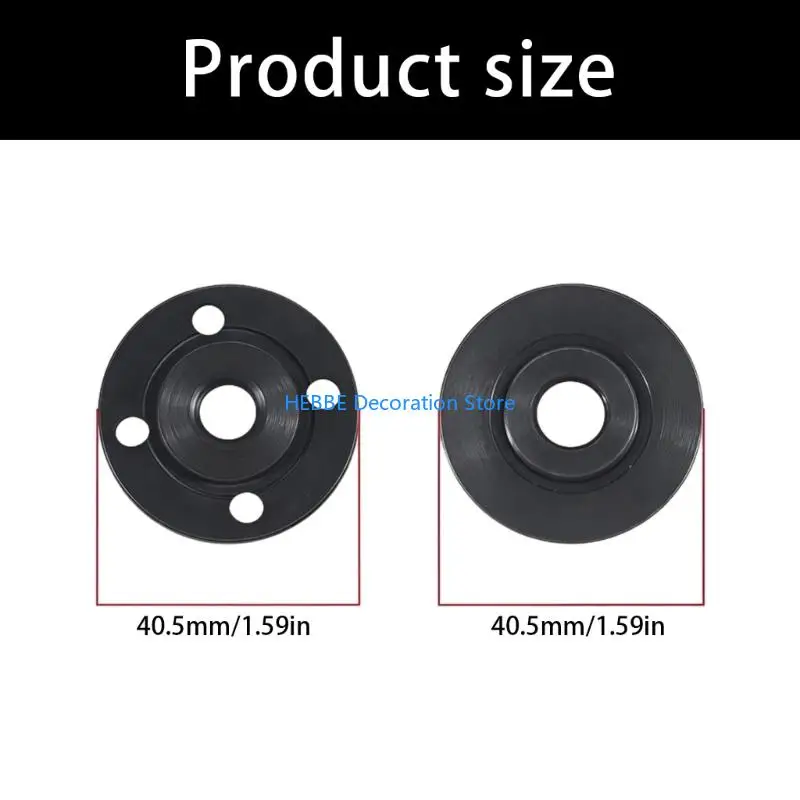 B0KC 2PCS MultiPurpose Grinder Pressure Plate Carbon Steel Backing Disc For Enhanced Performances Smooth Polishing