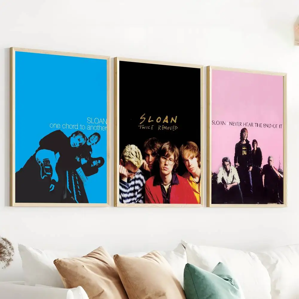 Band Sloan Based On The Best Seller Poster Gallery Prints Self Adhesive Home Decor Decoration Wall Decals Living Room Sticker