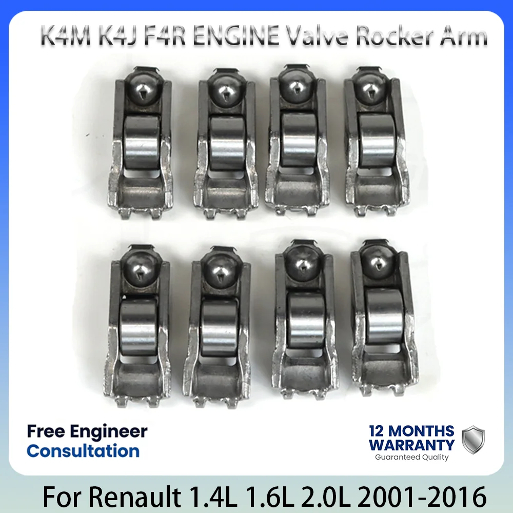 Balancín de Válvula de Motor para Renault Clio Kangoo Megane Laguna Scenic Dacia 1.4L K4J 1.6L K4M 2.0L F4R Gasolina 01-16 7700107556