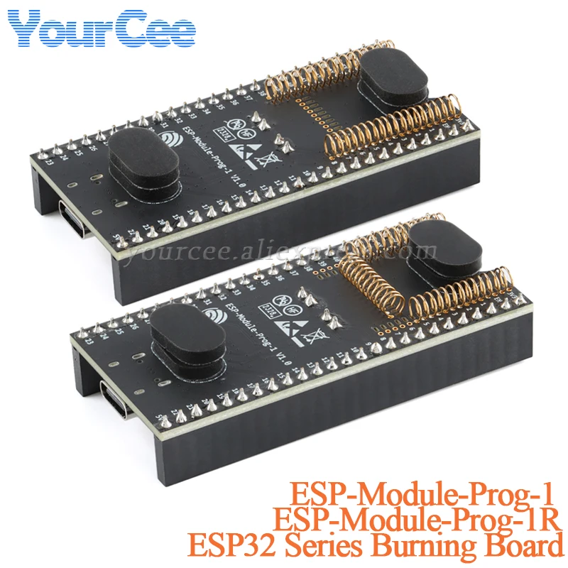 ESP-Module-Prog-1R ESP-Module-Prog-1 ESP32 Series Module Burning Board Module can be used as MINI Development Board