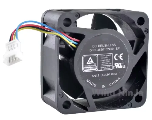 For Enhanced Cooling AN12 4cm X 40mm High Speed Cooling Fan 40x40x20mm DC12V 0.60A 4-Pin Micro Computer Case CPU Heat Sink Fan