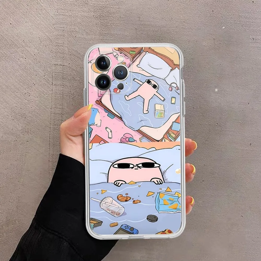 Ketnipz Cartoon Phone Case For iPhone 15 14 11 12 13 Mini Pro XS Max Cover 6 7 8 Plus X XR SE 2020 Funda Shell