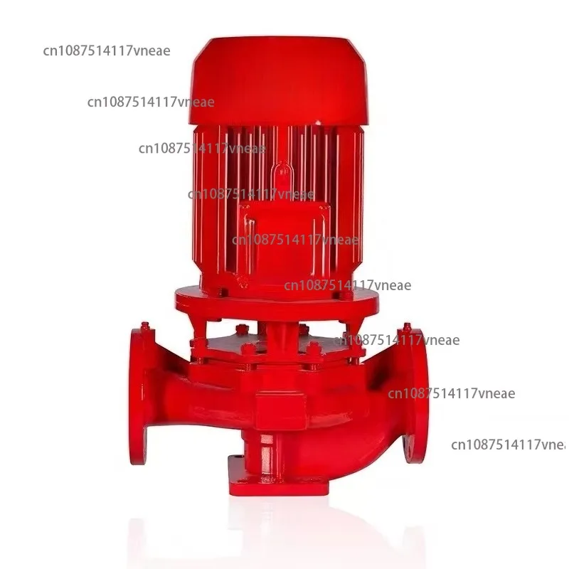 High Efficiency Single-Stage Inline Vertical Centrifugal Fire Water Pump Fire-Fighting Horizontal Motor Suction for Liquid