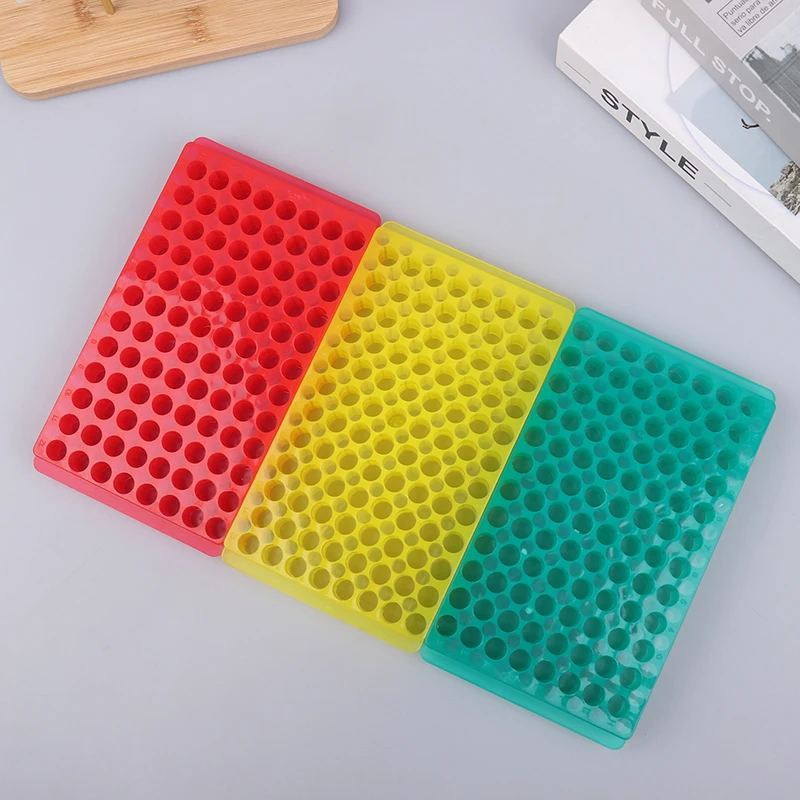 96 Hole Plastic Centrifugal Test Tube Rack 2 Side 0.5ml/1.5ml/2ml Centrifuge Vial Tube Bracket Laboratory Supplies PCR Tube Rack