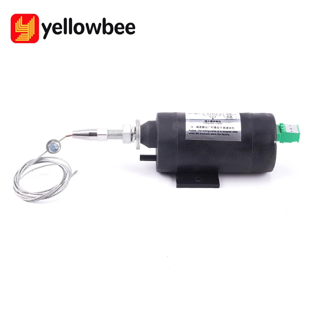 Factory Supply HIgh Quality XHQ-PTG Open Type Flameout Device Diesel Engine Stop Solenoid 12V/24V Optional From XINCHAI 1PCS