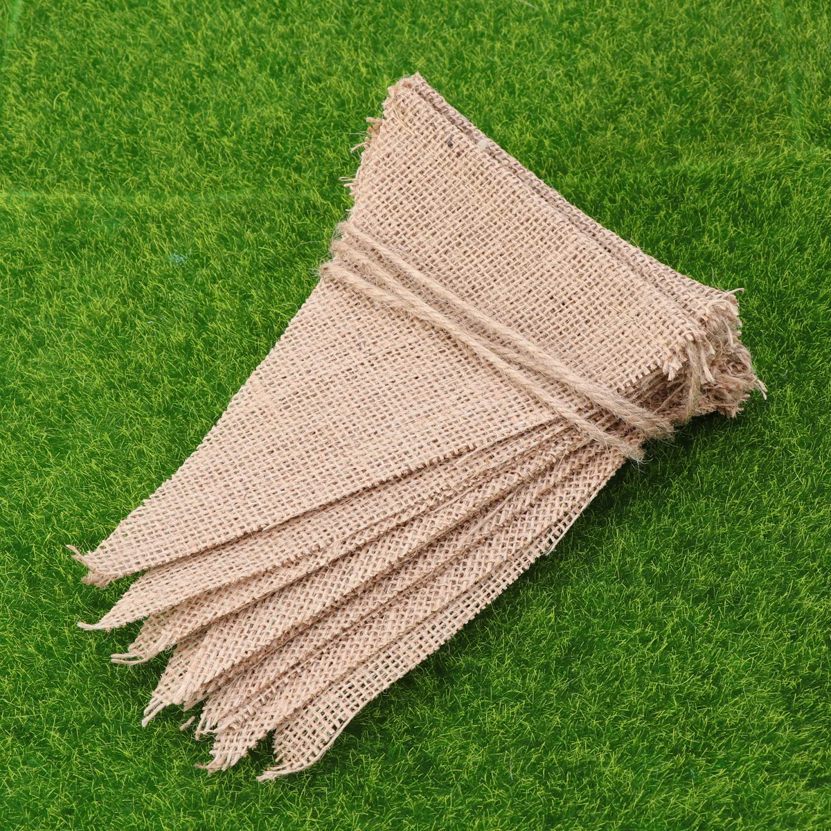 

280cm Blank Burlap Pennant Flags DIY Bunting Banner Garland Party Decorations Wedding Baby Shower Festivals