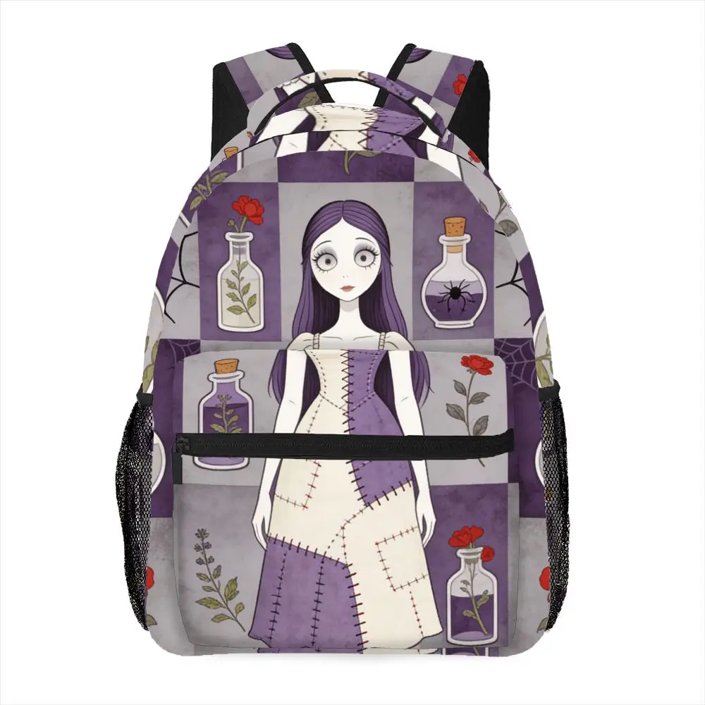 

Сумка на двойное плечо с персонажем Диснея Салли, 1 шт., с регулируемыми ремнями, модный прочный рюкзак унисекс, мягкие цвета Моранди