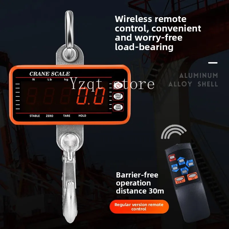 

1500Kg electronic hoisting industrial hook hoisting wireless hoisting scale driving portable scale 1T