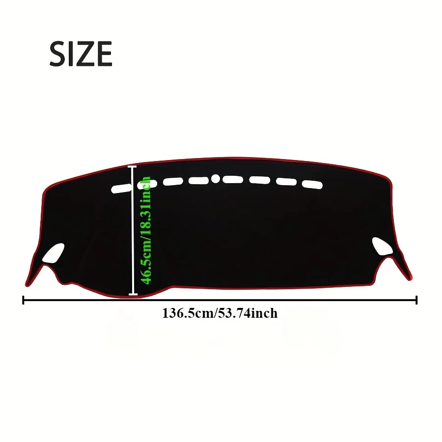 for MG for ZS for EZS 2017 2018 2019 2020 2021 2022 2023 Car Dashboard Cover Avoid Light Pad Sun Shade Carpets Mat