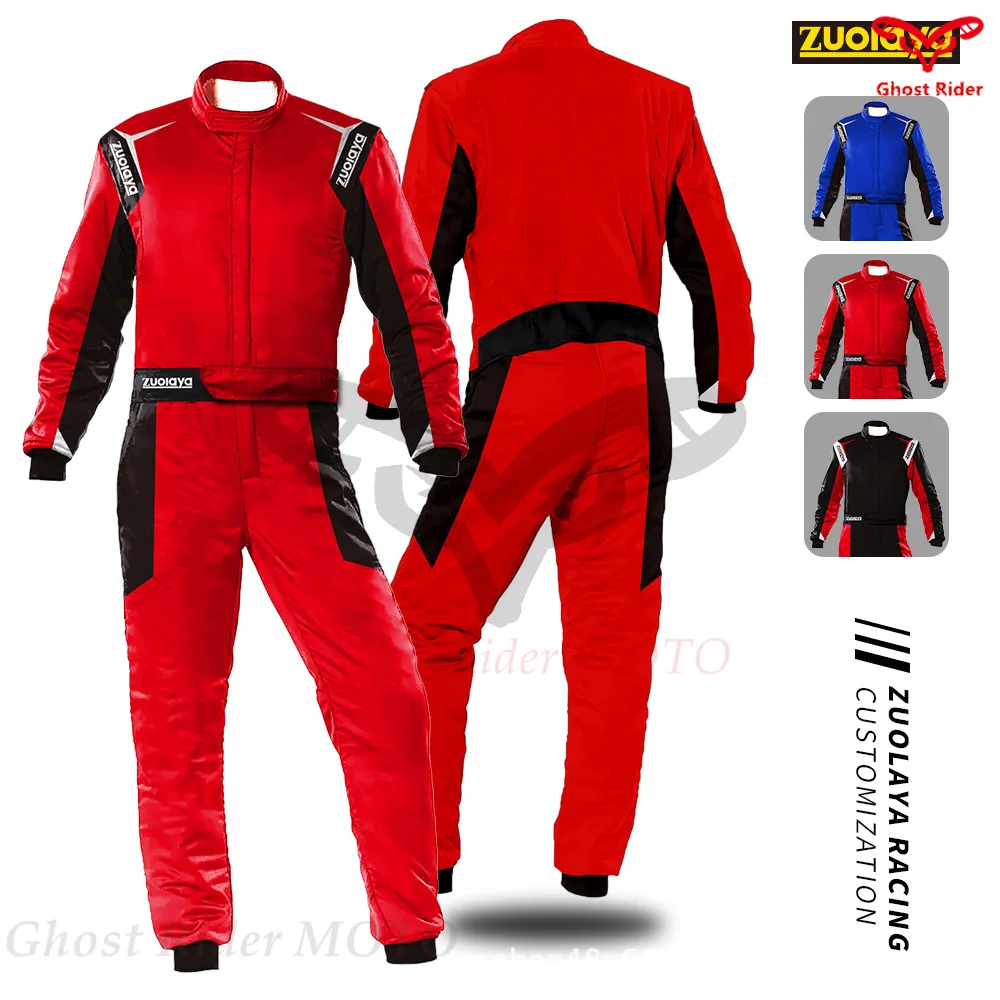 

Thick wear-resistant and durable adult off-road go-kart UTV rally drift race men women one-piece racing suits karting suit