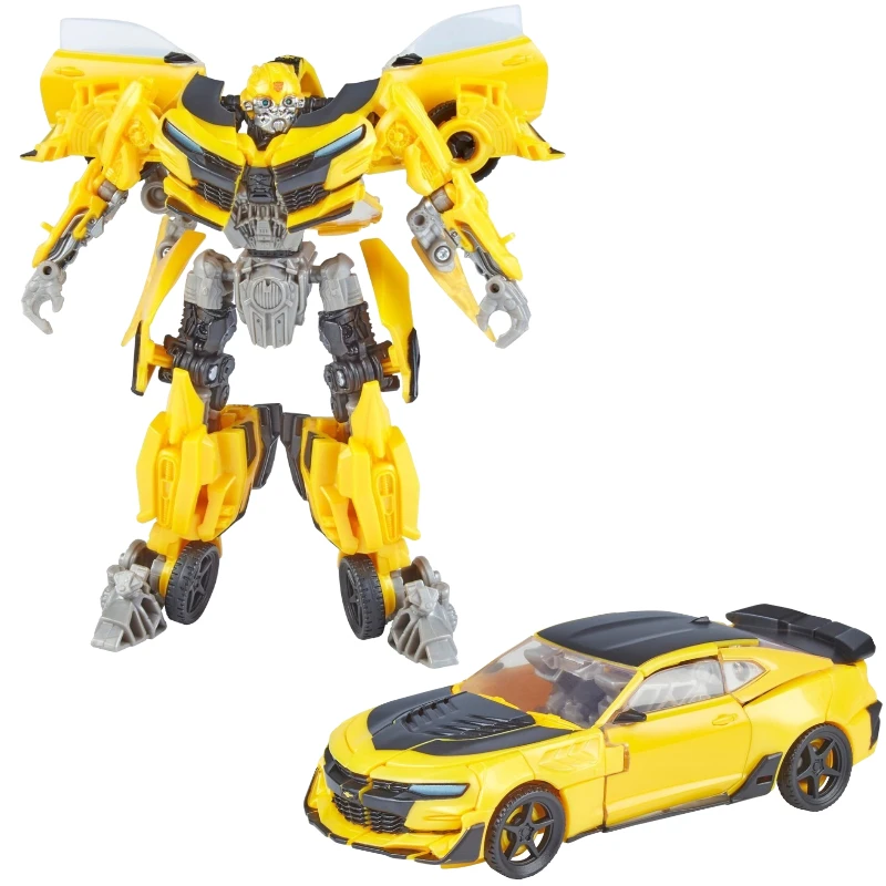 W magazynie Takara Tomy Transformers SS Series SS-24 i 25 D-Class Bumblebee Double Set Figurki akcji Robot Model kolekcjonerski Prezenty