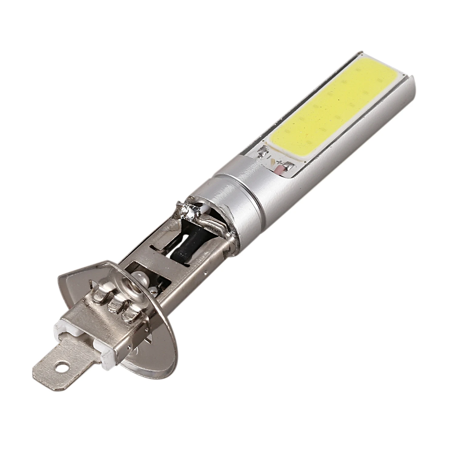 Bombilla de cabeza de haz de luz antiniebla de conducción, H1 xenón blanco, 6000K, 7,5 W, COB, LED, SMD, DRL, 2 uds.