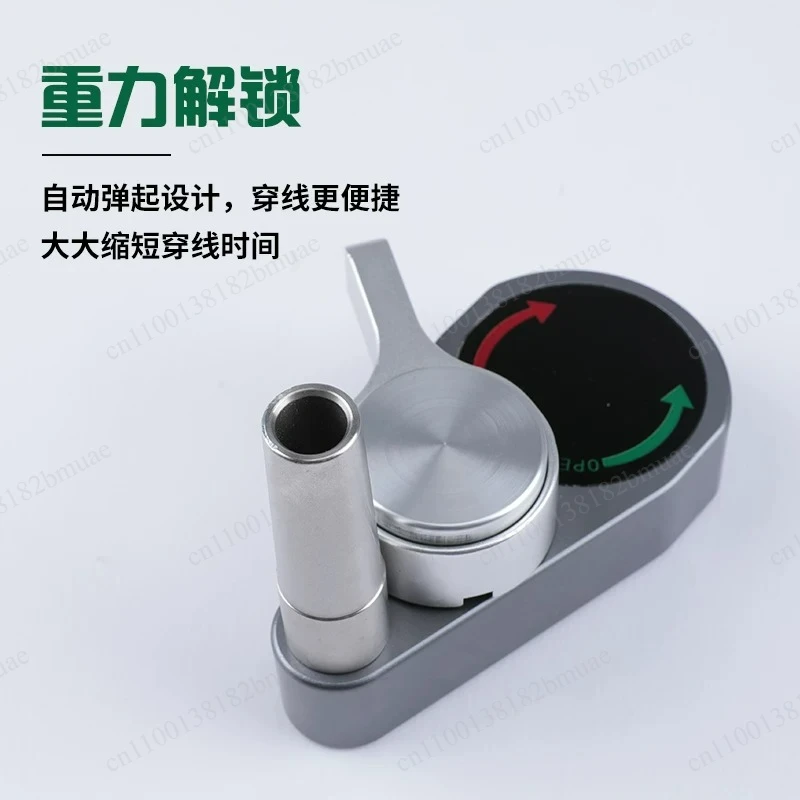 Big button gravity base badminton wire pulling machine accessories, threading machine wire binding tool, the price of one.