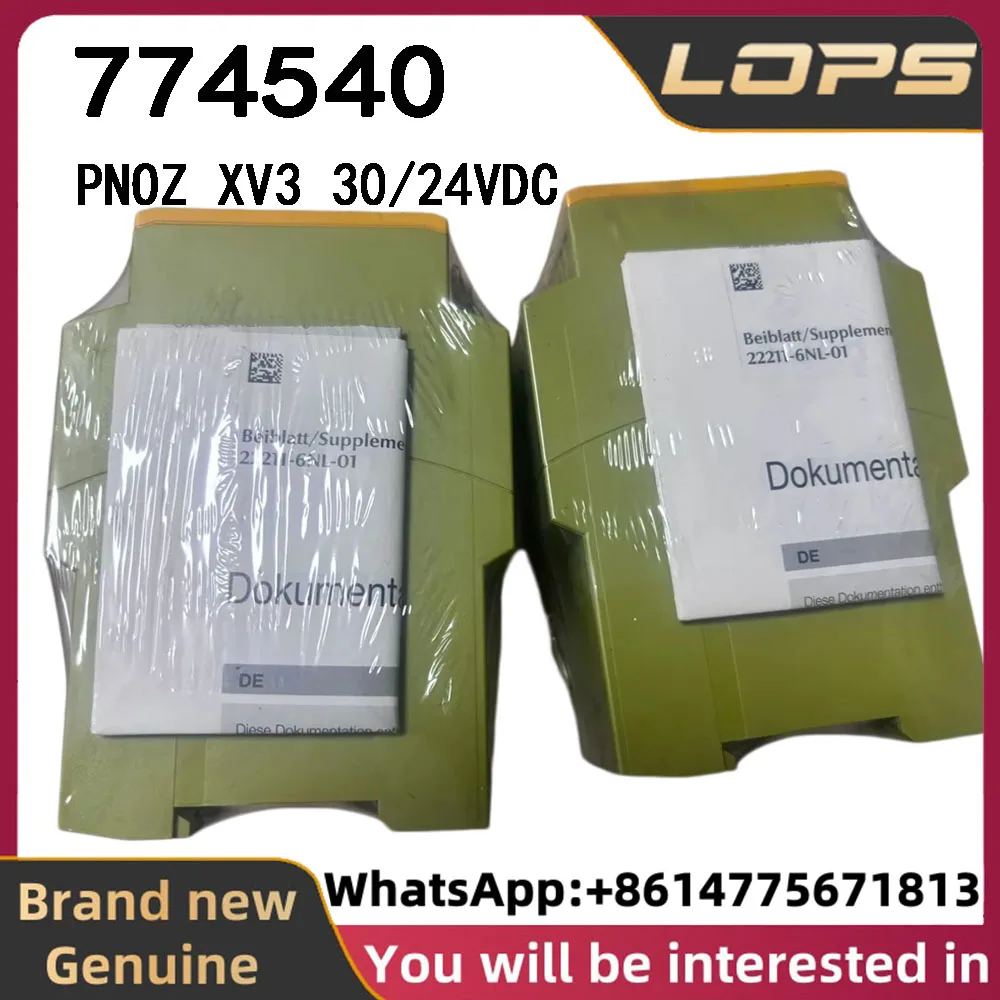 PNOZ XV3 30/24VDC Pilz 774540 safety relay, brand new original genuine, large quantity in stock, welcome to inquire