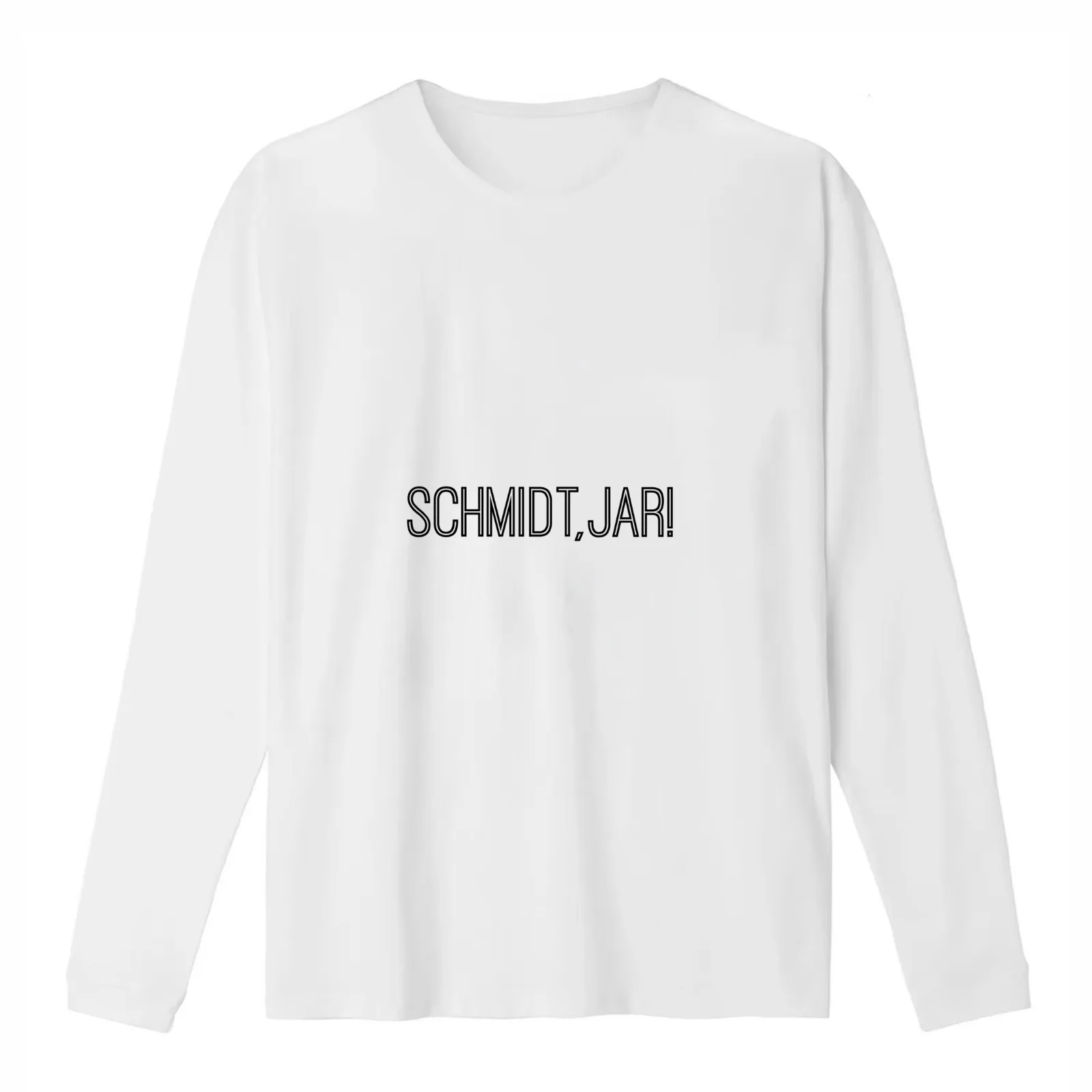 Schmidt Jar! T-Shirt Summer Casual Cotton Tee Oversized Streetwear Tops Vintage Graphic Print Loose Fit Short Sleeve