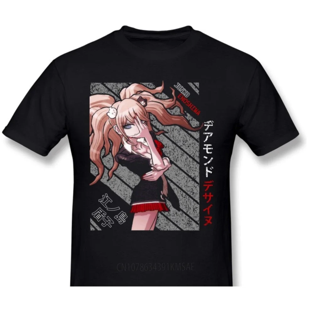 Customize Men Clothing Danganronpa Ultra Despair Girls Manga T-Shirt Junko Enoshima Stylish