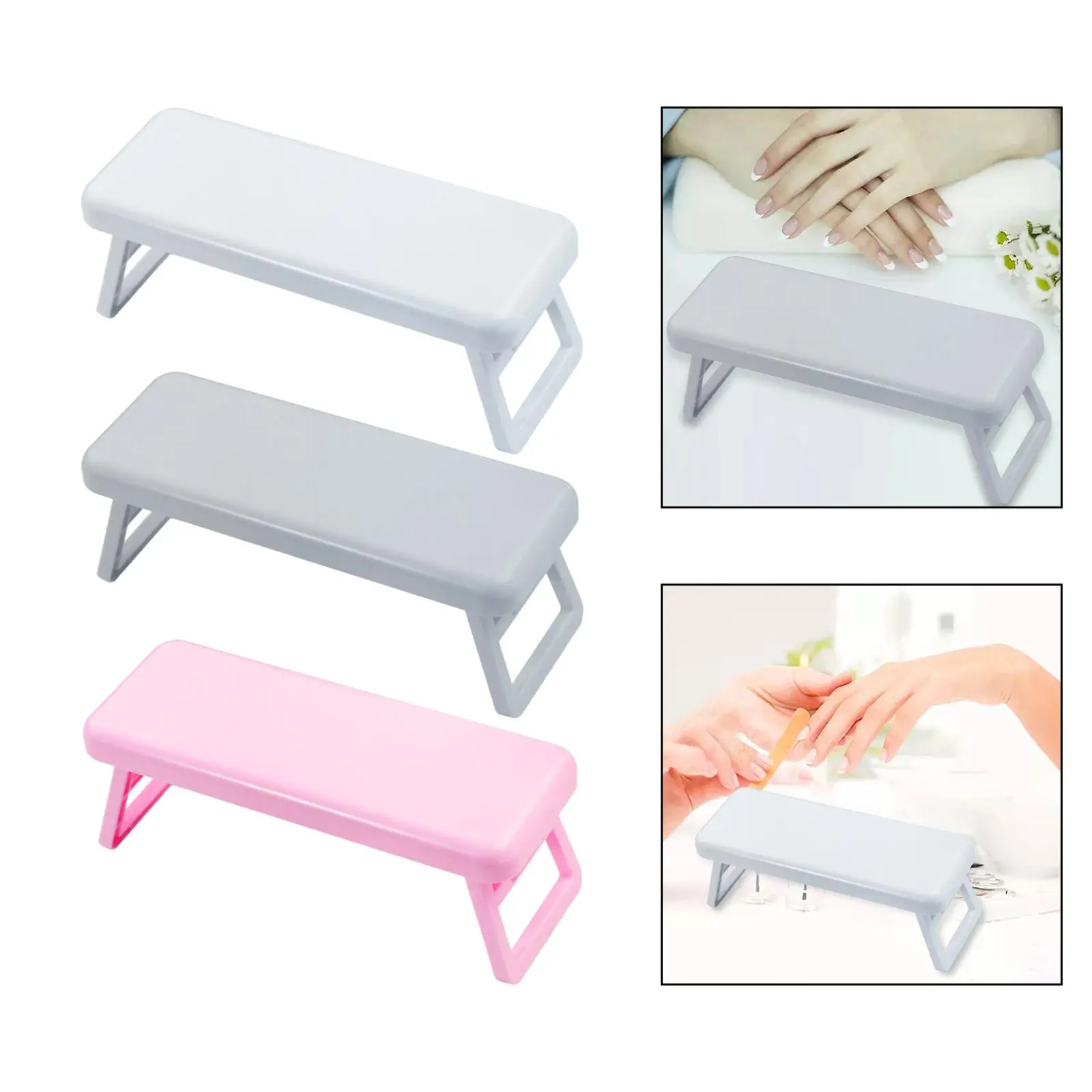 Support d'accoudoir à ongles, support de repose-main professionnel pour ongles, repose-main pliable,