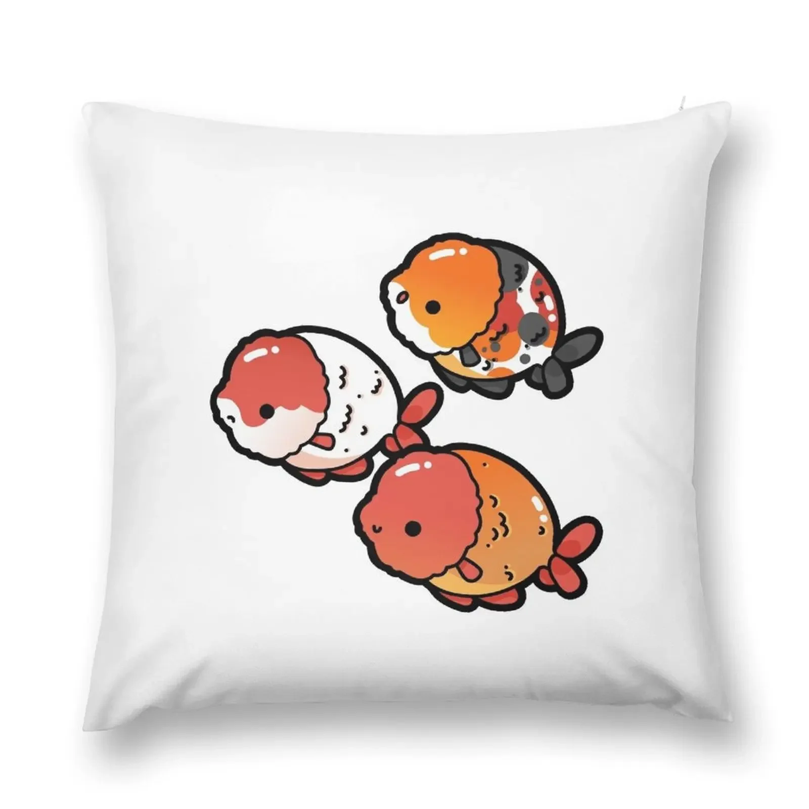 

Ranchu Goldfish Throw Pillow Cushion Cover Christmas Cushion For Home pillow