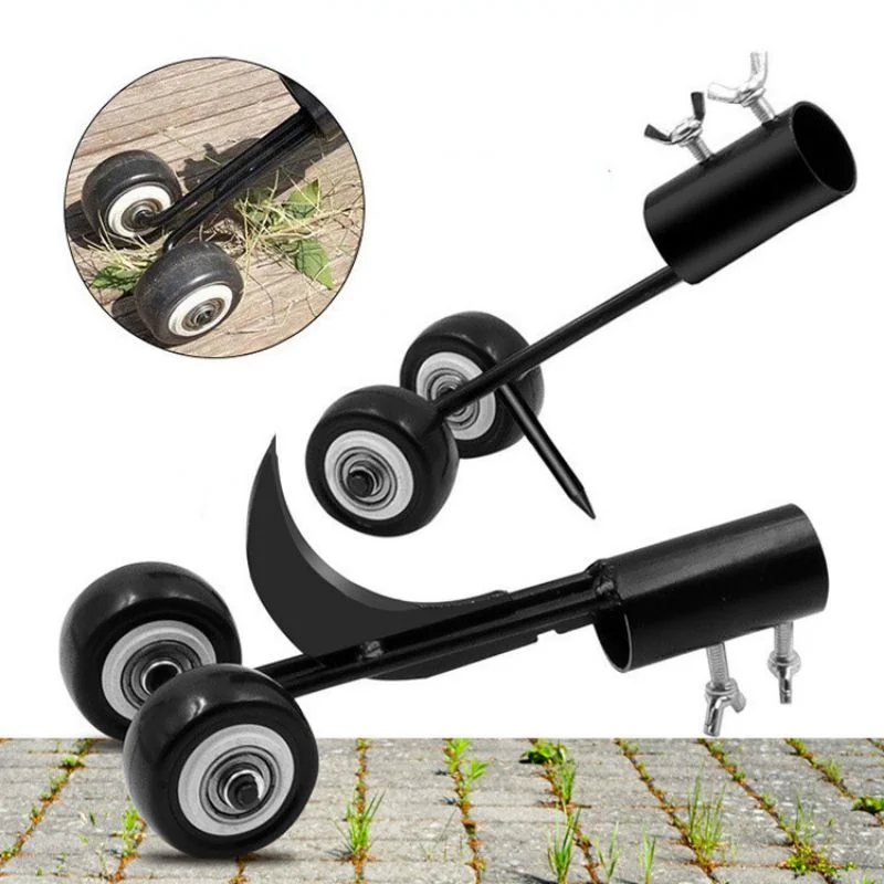 Crazy Weeds Marauder Sidewalk Gap weeding tool, garden removable standing long handle weeding tool, no stoop root remover