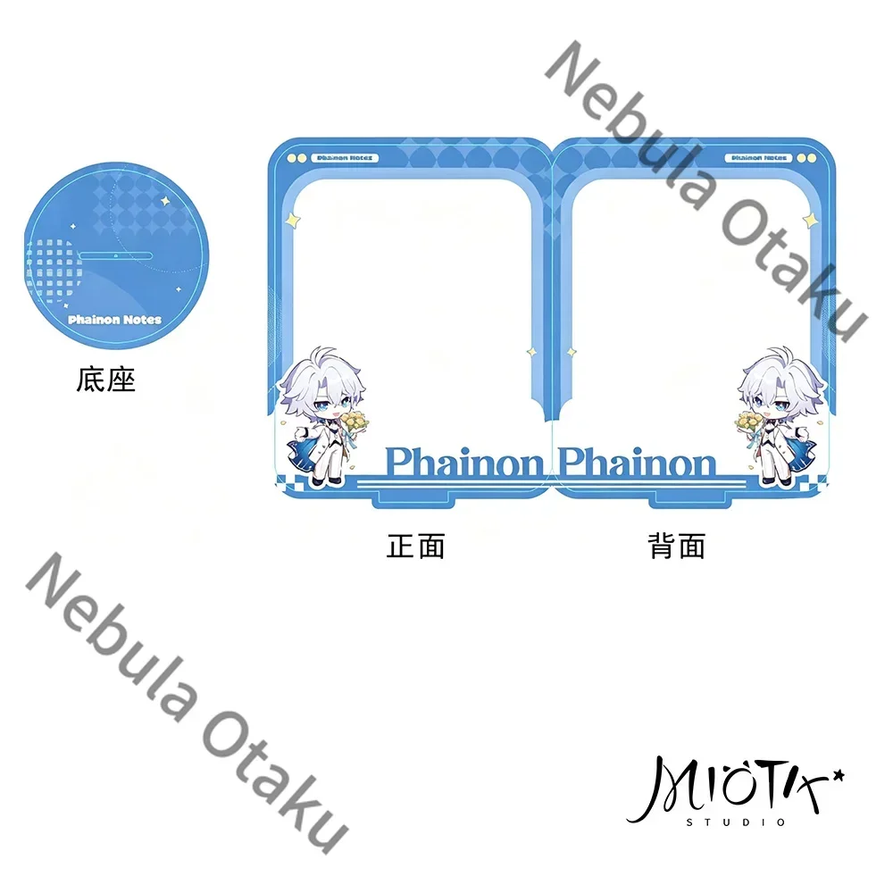 Honkai: Star Rail Phainon Q Version Badge Keychain Pendant Backpack Charm Cosplay Colleagues Adorable Souvenir Gifts Anime