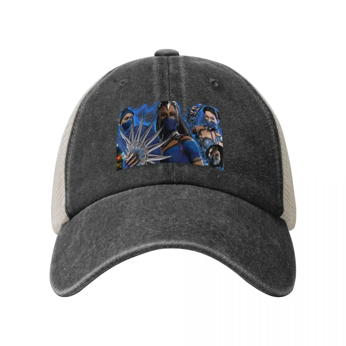 Mortal Kombat 1 - Kitana MK Baseball Cap Hat Man Luxury Anime Hat Female Men's