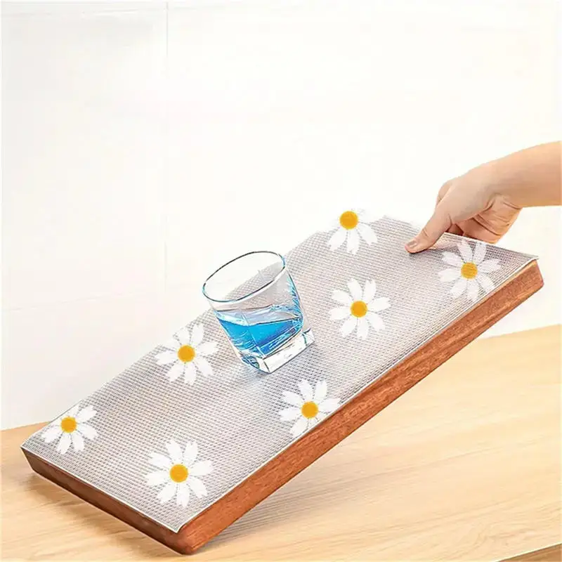 30/45/50*200CM Drawer Mat Shelf Cover Liners Non Slip Waterproof Closet Placemat Table Pad Paper Cabinet Mat Oil-proof Liners